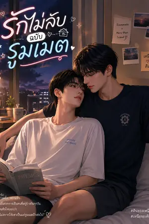 ปกนิยาย รักไม่ลับฉบับรูมเมต