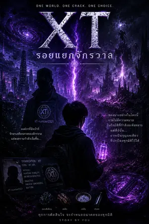 ปกนิยาย XT: รอยแยกจักรวาล