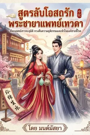ปกนิยาย สูตรลับโอสถรัก พระขายาแพทย์เทวดา