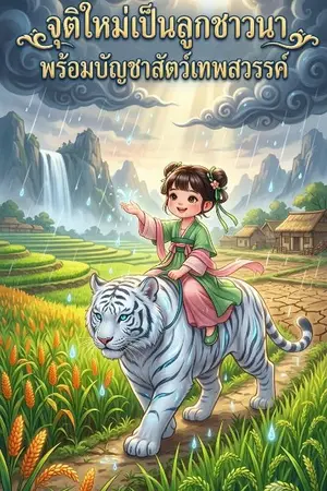 ปกนิยาย จุติใหม่เป็นลูกชาวนาพร้อมบัญชาสัตว์เทพสวรรค์