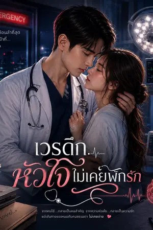 ปกนิยาย เวรดึก…หัวใจไม่เคยพักรัก