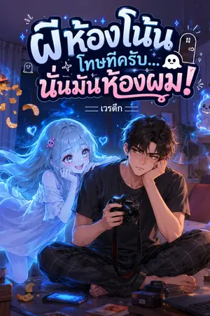 ปกนิยาย ผีห้องโน้น โทษทีครับ... นั่นมันห้องผม!