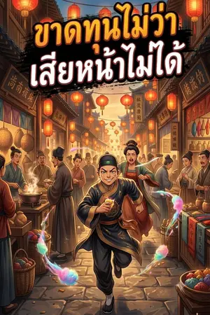 ปกนิยาย ขาดทุนไม่ว่า เสียหน้าไม่ได้