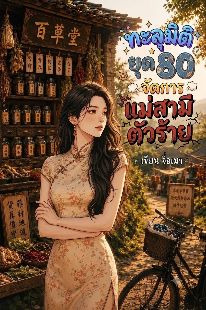 ปกนิยาย ทะลุมิติยุค80 จัดการแม่สามีตัวร้าย