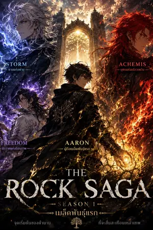 ปกนิยาย THE ROCK SAGA SS1