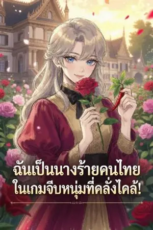 ปกนิยาย ฉันเป็นนางร้ายคนไทยในเกมจีบหนุ่มที่คลั่งไคล้!