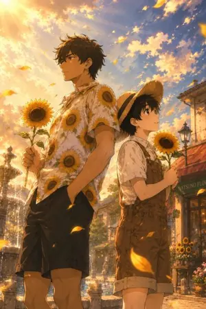 ปกนิยาย Sunflower boy หนุ่มทานตะวัน