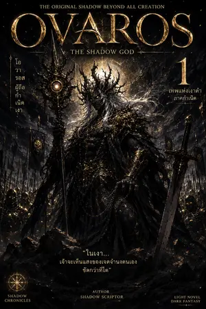 ปกนิยาย บันทึกการมาเยือนของเทพแห่งเงา