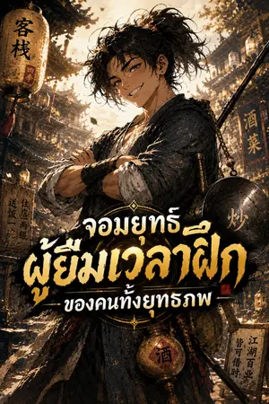 ปกนิยาย จอมยุทธ์ผู้ยืมเวลาฝึกของคนทั้งยุทธภพ