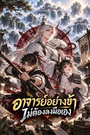ปกนิยาย อาจารย์อย่างข้าไม่ต้องลงมือเอง
