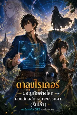 ปกนิยาย ตาลุงไรเดอร์ผจญภัยต่างโลกด้วยสกิลสุดแสนจะธรรมดา (รึเปล่า)