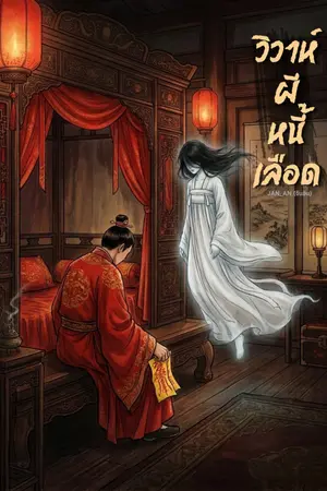 ปกนิยาย วิวาห์ผีหนี้เลือด