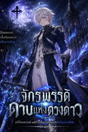 ปกนิยาย จักรพรรดิดาบแห่งดวง