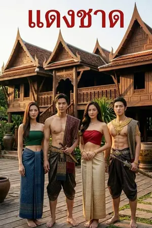 ปกนิยาย แดงชาด