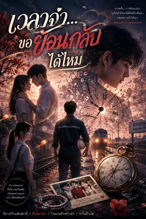 ปกนิยาย เวลาจ๋า ขอย้อนกลับได้ไหม