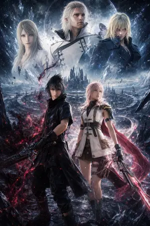 ปกนิยาย Final Fantasy Versus XV RECLAIM