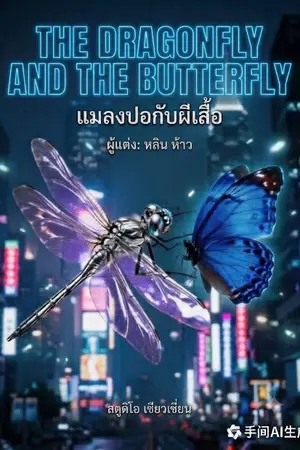 ปกนิยาย แมลงปอและผีเสื้อ