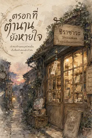ปกนิยาย ตรอกที่ตำนานยังหายใจ ~เจ้าของร้านอมนุษย์คนนั้น เก็บชื่อจริงของฉันไว้ค่ะ~