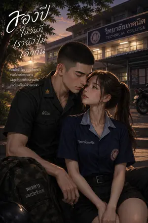 ปกนิยาย สองปีในวันที่เรายังไม่เลิกกัน