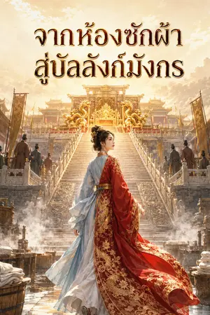 ปกนิยาย (อ่านฟรีทั้งเรื่อง)จากห้องซักผ้าสู่บัลลังก์มังกร