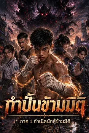 ปกนิยาย กำปั้นข้ามมิติ