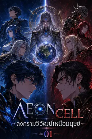 ปกนิยาย AEON CELL: สงครามวิวัฒน์เหนือมนุษย์