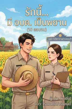 ปกนิยาย รักนี้... มี อบต. เป็นพยาน
