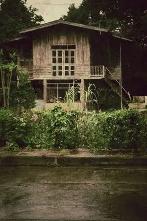 ปกนิยาย บ้านนี้มีเลือดเล่า