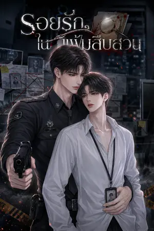 ปกนิยาย รอยรักในแฟ้มสืบสวน