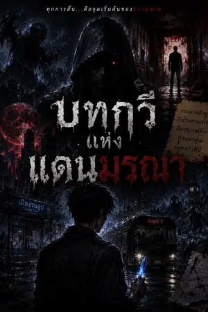 ปกนิยาย บทกวีเเดนมรณา