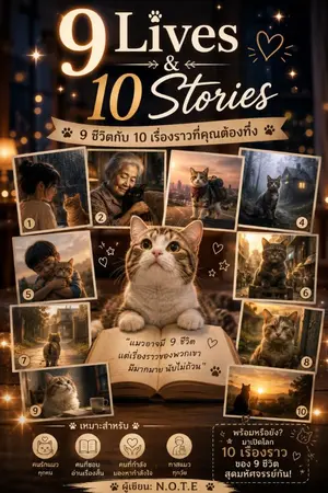 ปกนิยาย 9 Lives & 10 Stories: 9 ชีวิตกับ 10 เรื่องราวที่คุณต้องทึ่ง