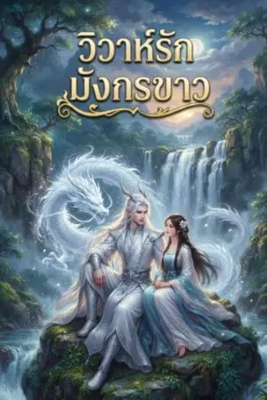 ปกนิยาย วิวาห์รักมังกรขาว