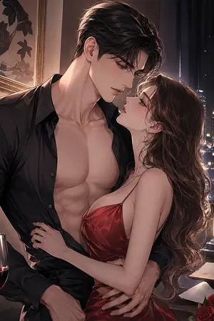 ปกนิยาย ผู้ชายห้าร้อยมื้อคืน... ที่จริงเเล้วคือท่านประธาน