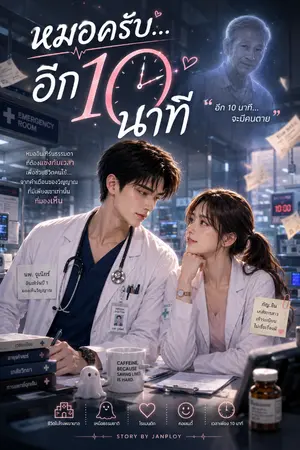 ปกนิยาย หมอครับ…อีก10นาที