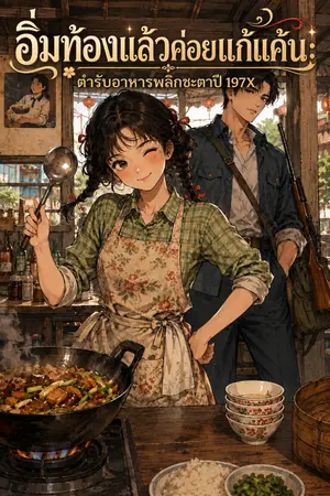 ปกนิยาย อิ่มท้องแล้วค่อยแก้แค้น: ตำรับอาหารพลิกชะตาปี 197X
