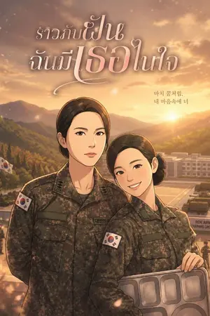 ปกนิยาย ราวกับฝันฉันมีเธอในใจ