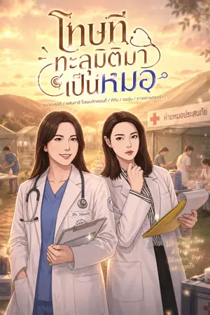 ปกนิยาย โทษที ทะลุมิติมาเป็นหมอ