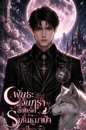 ปกนิยาย พันธะจันทรา ลิขิตรักราชันหมาป่า