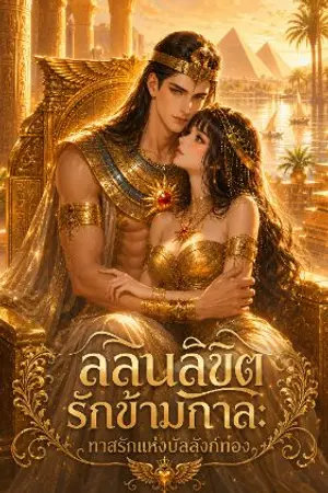 ปกนิยาย ลลินลิขิตรักข้ามกาล︎:ทาสรักแห่งบัลลังก์ทอง