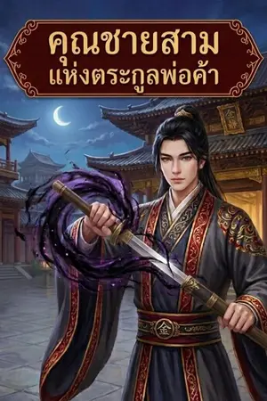 ปกนิยาย คุณชายสามแห่งตระกูลพ่อค้า