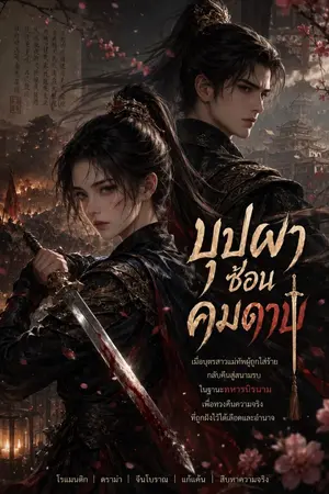 ปกนิยาย บุปผาซ้อนคมดาบ