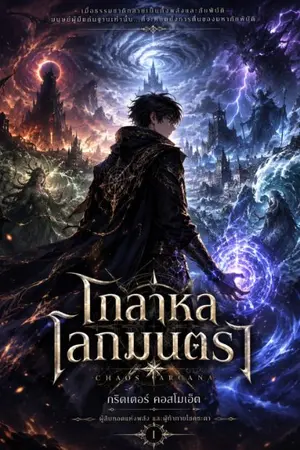 ปกนิยาย โกลาหลโลกมนตรา