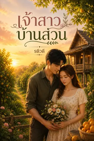ปกนิยาย เจ้าสาวบ้านสวน