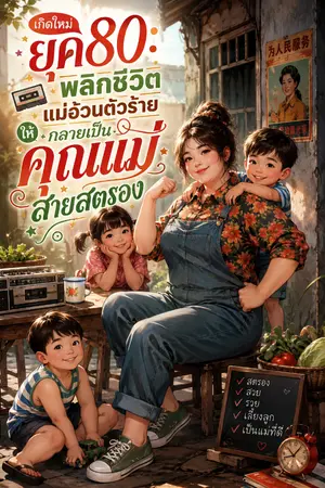 ปกนิยาย เกิดใหม่ยุค80