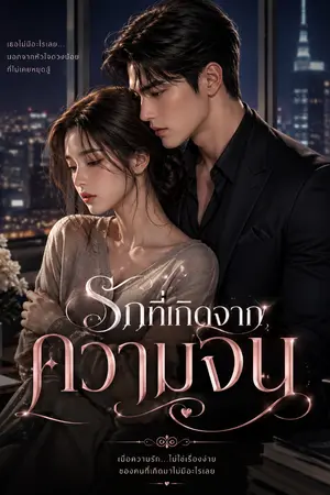 ปกนิยาย รักที่เกิดจากความจน
