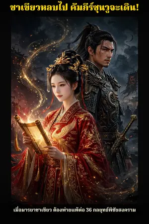 ปกนิยาย ชาเขียวหลบไปคัมภีร์ชุนวูจะเดิน