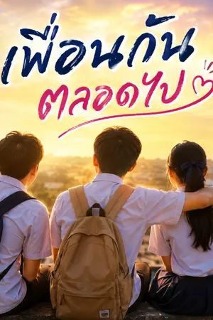 ปกนิยาย ชื่อเรื่อง: เพื่อนกันตลอดไป