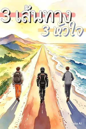 ปกนิยาย 3 เส้นทาง 3หัวใจ