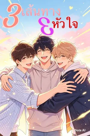 ปกนิยาย 3 เส้นทาง 3หัวใจ (ลงทุกวันนะครับ)