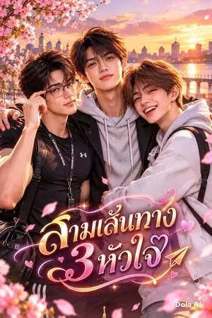 ปกนิยาย 3 เส้นทาง 3หัวใจ (จบแล้วววว คร๊าฟ)